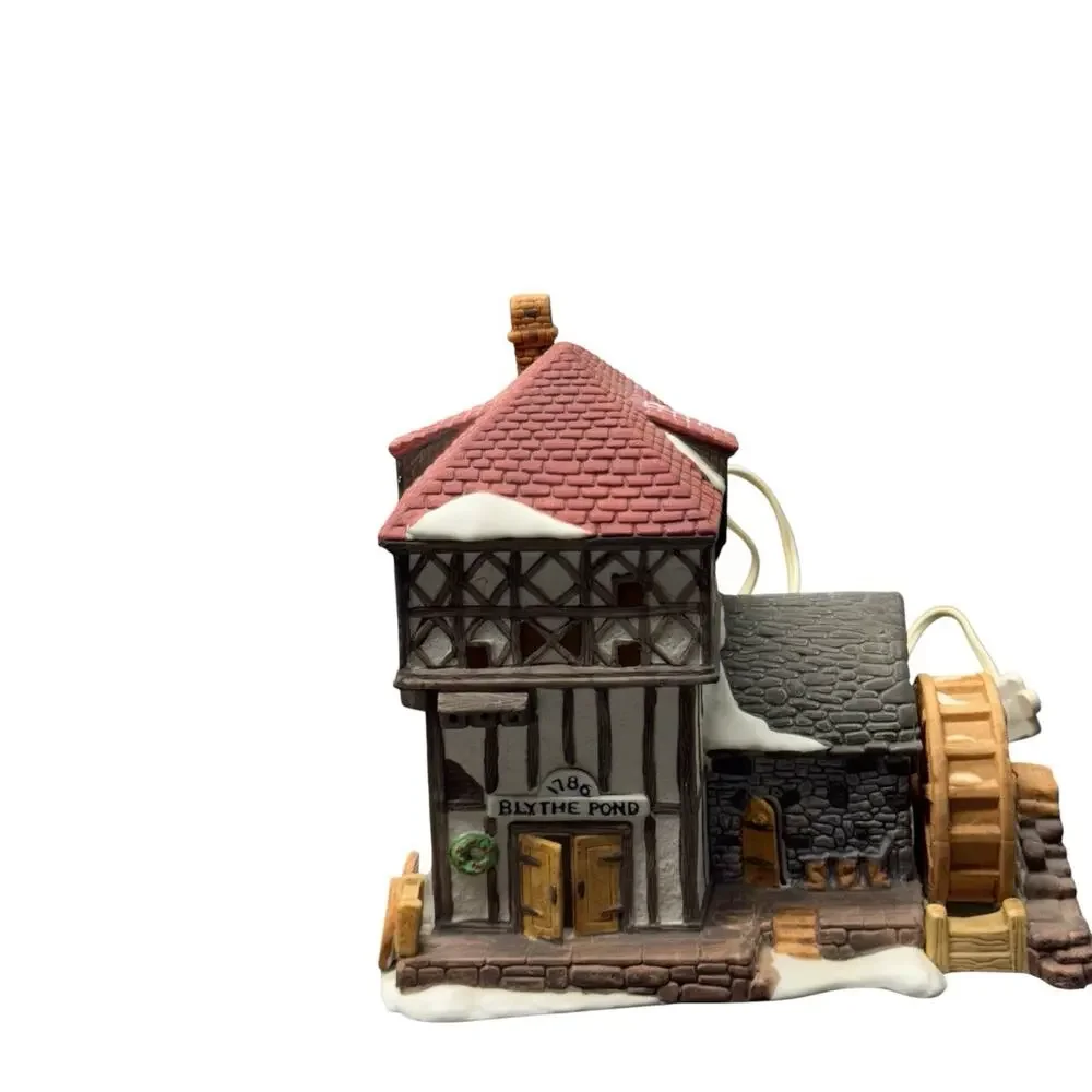 Dept 56 “Blythe Pond Mill House” Heritage Village Collection# 65080 Excellent!